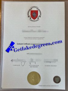 order a Australian Catholic University diploma