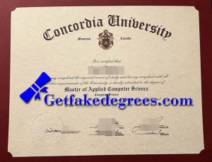 order a Concordia University degree