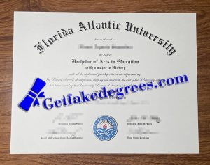 make Florida Atlantic University degree