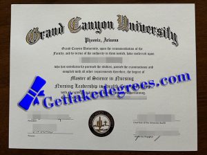 replicate Grand Canyon University diploma