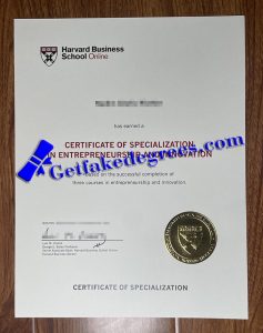 make Harvard Business School Online certificate