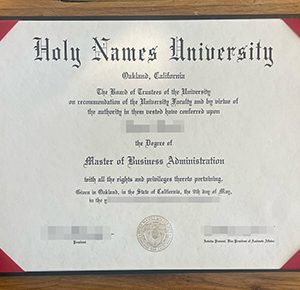 Get a Holy Names University certificate