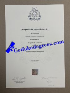 make Liverpool John Moores University diploma