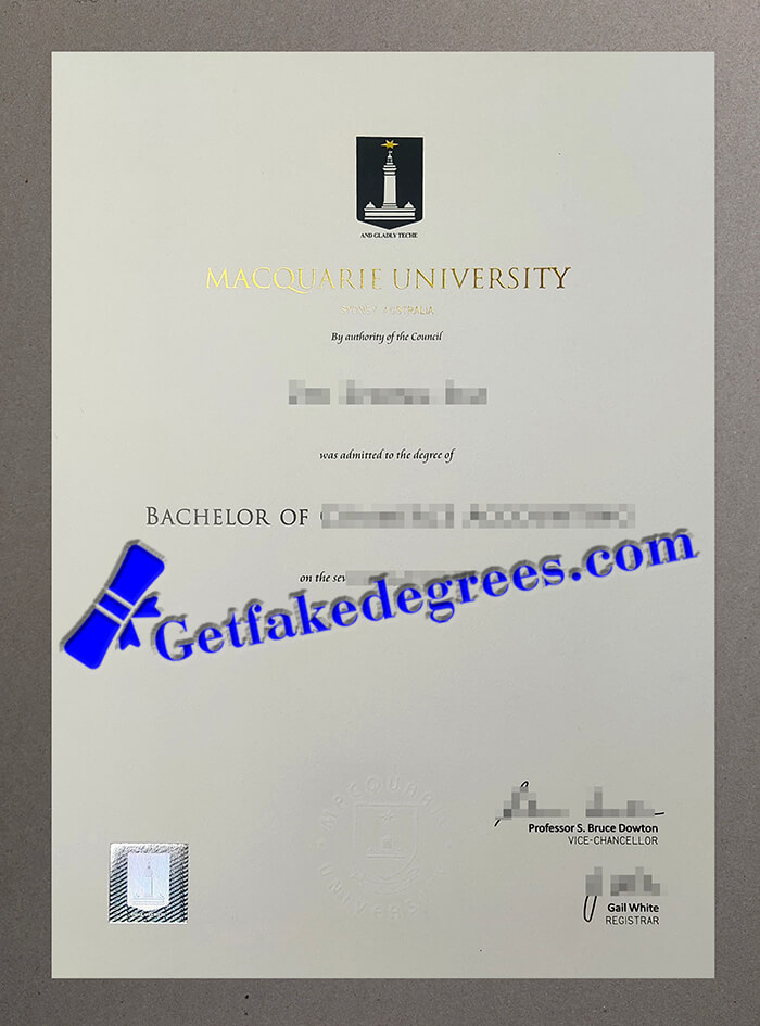 Get a Macquarie University diploma