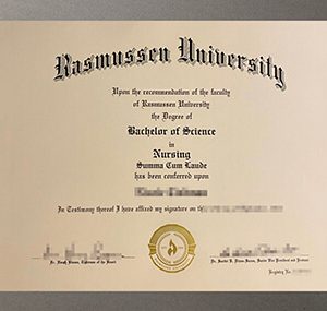 Get a Rasmussen University diploma