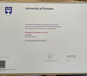 buy fake University of Dundee diploma