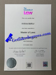 create University of Law degree