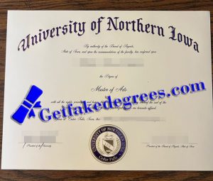obtain University of Northern Iowa diploma