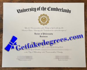 order a University of the Cumberlands diploma