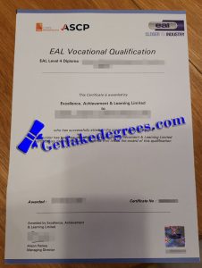 EAL Vocational Qualification
