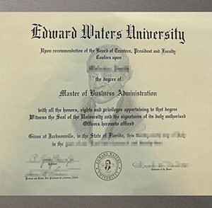 Edward Waters University diploma
