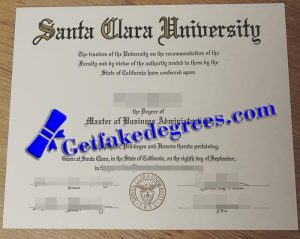Santa Clara University degree