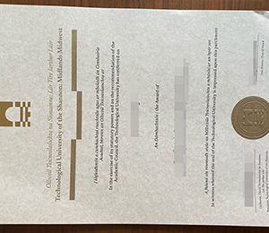 Technological University of the Shannon diploma