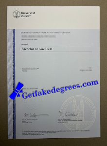 Universität Zürich degree