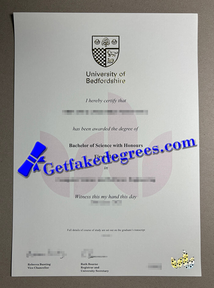 University of Bedfordshire degree