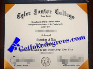 Tyler Junior College degree