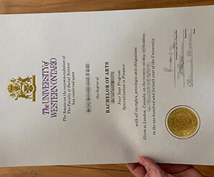 University of Western Ontario diploma
