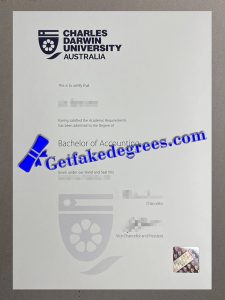 Charles Darwin University degree