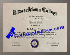 Elizabethtown College degree