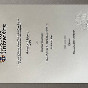 Abertay University degree
