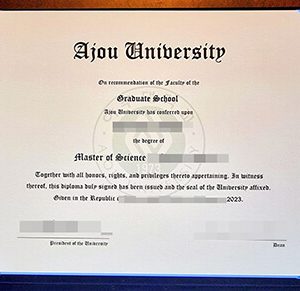 Ajou University degree