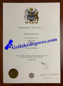 Coventry University degree