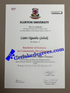 Egerton University degree