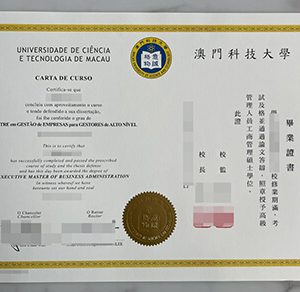Macau University of Science and Technology degree