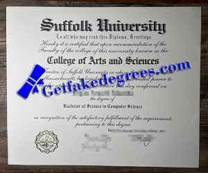 Suffolk University degree