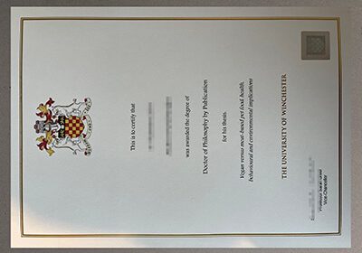 University of Winchester degree