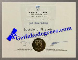 Whitecliffe College of Arts Design degree