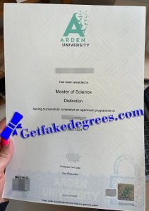 Arden University degree