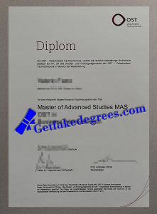OST Ostschweizer Fachhochschule degree