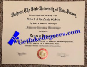 Rutgers University degree