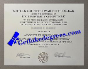 Suffolk County Community College degree