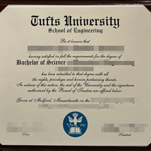 Tufts University transcript