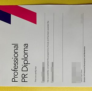 Order a CIPR Professional PR diploma