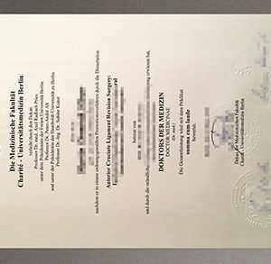 Charité Berlin University Medicine diploma