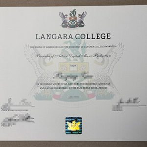 Langara College transcript