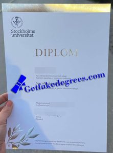 Stockholms universitet degree