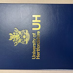 University of Hertfordshire diploma Cover