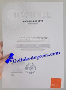 Fachhochschule Dortmund Urkunde