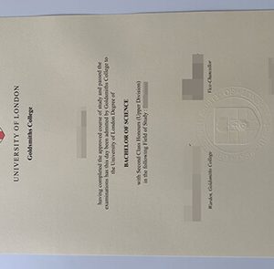 Goldsmiths University of London transcript
