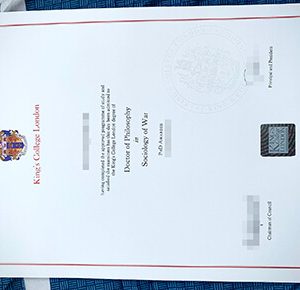 King's College London diploma