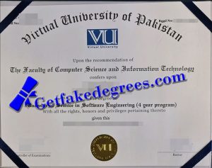 Virtual University of Pakistan diploma