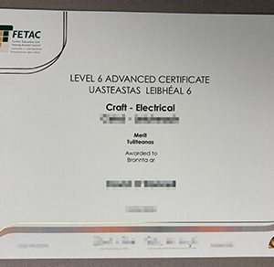 FETAC Level 6 Advanced Certificate